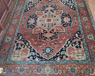 oriental rug, 5' x 7'