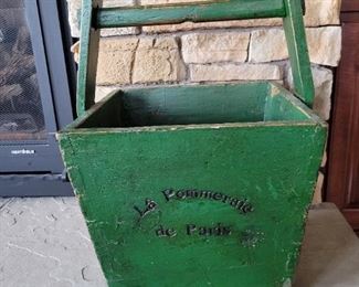 French Antique wooden box 