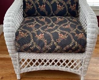 Wicker Chair by Henry Link