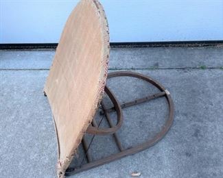 hand made bent wood back rest? 