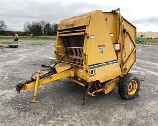 VERMEER 505 SUPER ROUND BALER