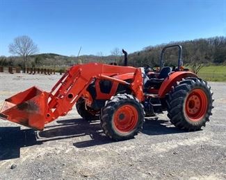 KUBOTA M5-111 TRACTOR AND LOADER