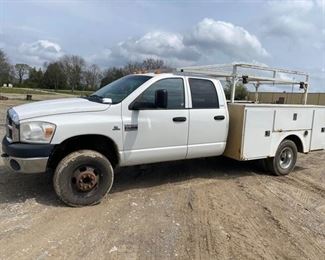 2007 DODGE RAM 3500 DIESEL SERVICE TRUCK