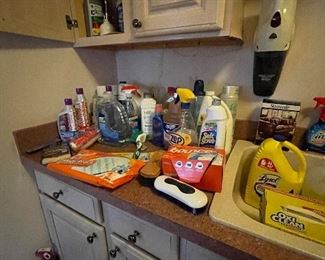 Cleaning supplies