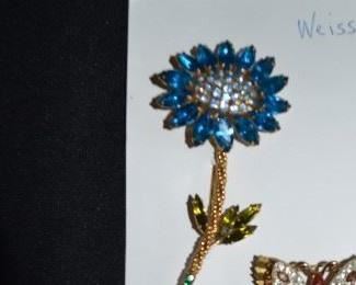 Weiss pin. Have other Weiss pieces
