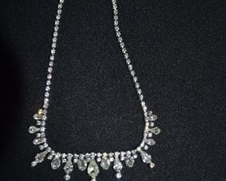 Kramer rhinestone necklace