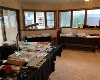 Jewelry Making Supplies, Crystal Beads & Findings.  Many finished pieces