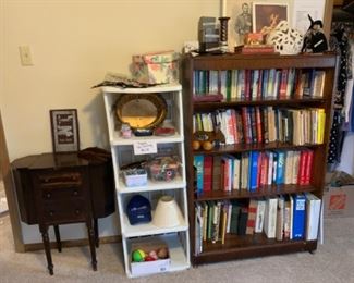 Martha Washington Sewing Cabinet, Books