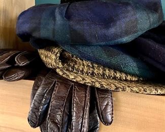 Fabulous accessories include hats, scarves, cologne, leather goods, and more!