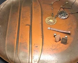 Mid-century copper art, Francisco Rebajes, and John Baptiste Pericles