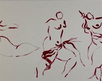 Original watercolor by Louisiana artist Lisa Distefano