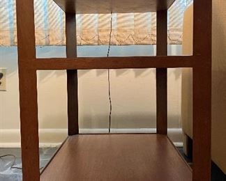 Pair of Edward Wormley for Dunbar Three-Tiered Rectangular End/Side Tables