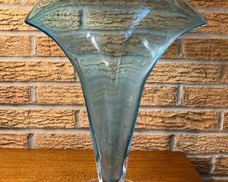 Blenko glass circa 2008, etched label on bottom