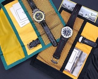 Two Camel Trophy watches with original accessories