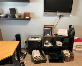 Office supplies, TV