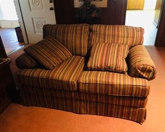 Love seat.  There is a matching sofa