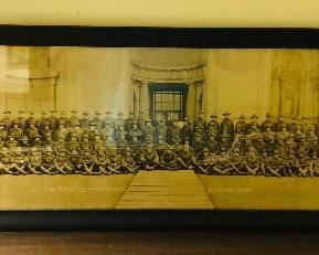 Co. A  S.A.T.C. Carnegie Tech. Pgh. Pa. 
Lieut. Duggan Comm’d’g
Framed photograph