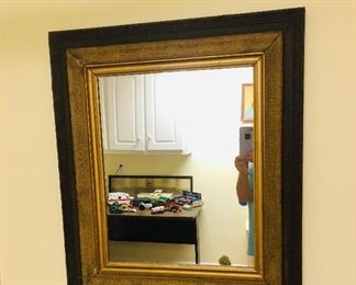 Mirror in antique frame