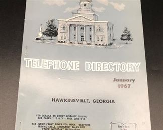 Local 1967 telephone directory 