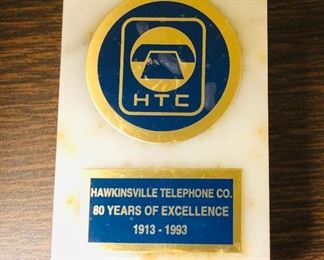 Local 1993 advertising promotional paperweight 