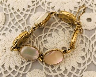 Vintage whiting and Davis bracelet 
