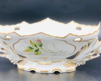 
VTG Portuguese Ceramic Ornate Console Bowl 