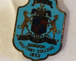 N.S. Myer Co. NY enamel pin
BYDAND
Gordon Milk College 1892
Founded 1852
1927 became Gordon Military College