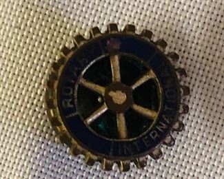 Vintage Rotary International Lapel Pin 