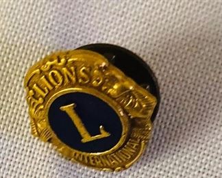 Vintage Lions International lapel/hat pin