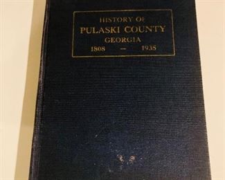 The history of Pulaski Co Ga