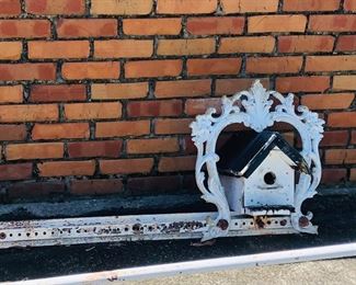 Hand made bird house ready for a pole