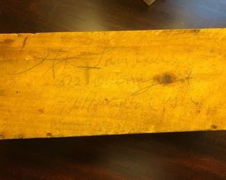 To. — Lanier 
512 cherry st 
Macon ga