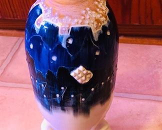 Handmade pottery
City tripod blast off
Signed