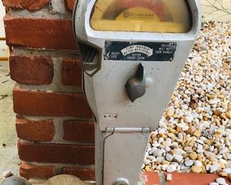 Vintage parking meter