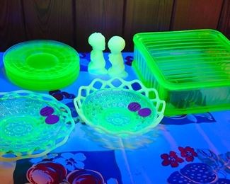 Beautiful Uranium glass