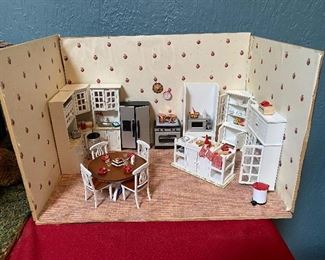 Kitchen one room diorama