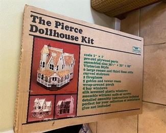 The Pierce dollhouse kit by Green leaf