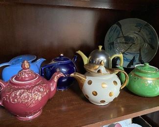 Hall teapots