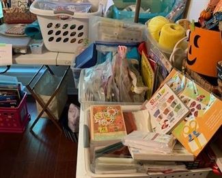 Sticker and cutters, paper...