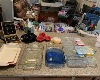 Vintage Pyrex and etc