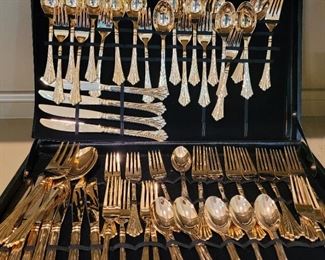 William Rogers & Sons Golden Royal Plume flatware