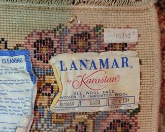 Karastan rug, wool