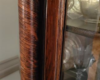 Close-up of the china cabinet