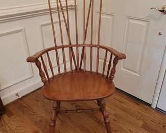 Nichols & Stone? fiddle back chair (no label)