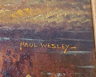 Paul Wesley signature