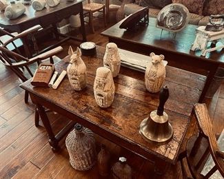 *4 piece Egyptian jar set = SOLD
*Also table = SOLD
