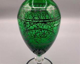Green Murano vase
Venice 1971
Glass Blowing Factory