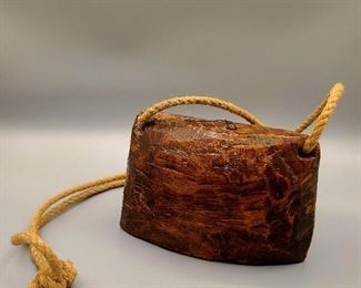 Vintage wooden bell