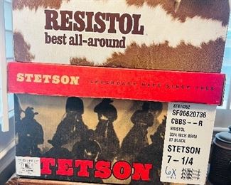 Resistol & Stetson Cowboy hats