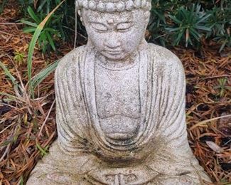 Cement Budda statue